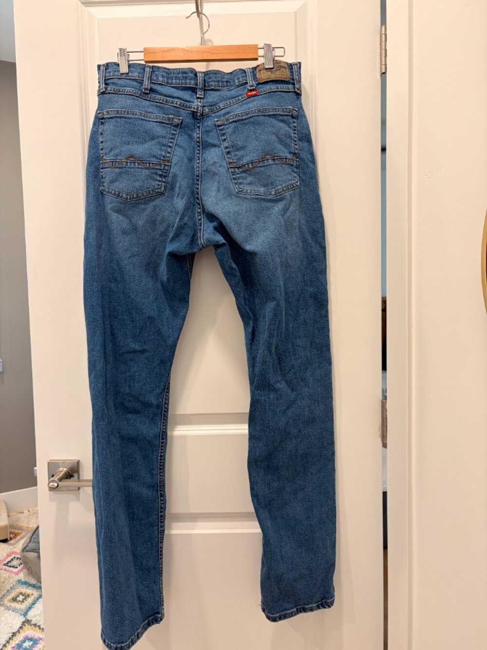 Wrangler Athletic Fit Classic Blue Jeans 34x34
